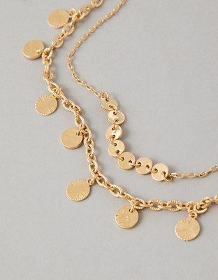 Bracelet de cheville à breloque pièce de monnaie AE