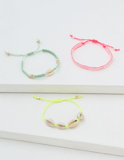 Бельё AEO Neon Bracelets, 3 шт. — American Eagle