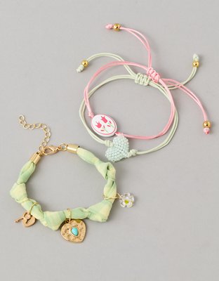 AE Beaded Bracelets 3-Pack