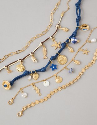 AE Sea Charm Bracelet 3-Pack
