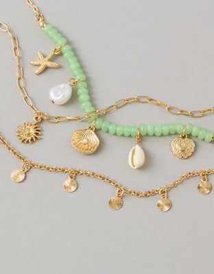 AE Nautical Anklet 3-Pack