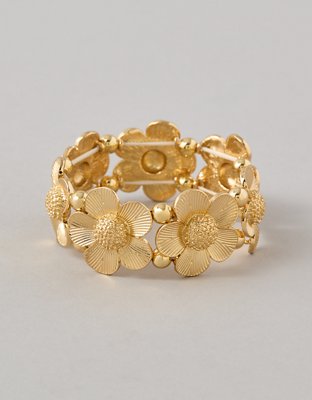 AE Floral Stretch Bracelet