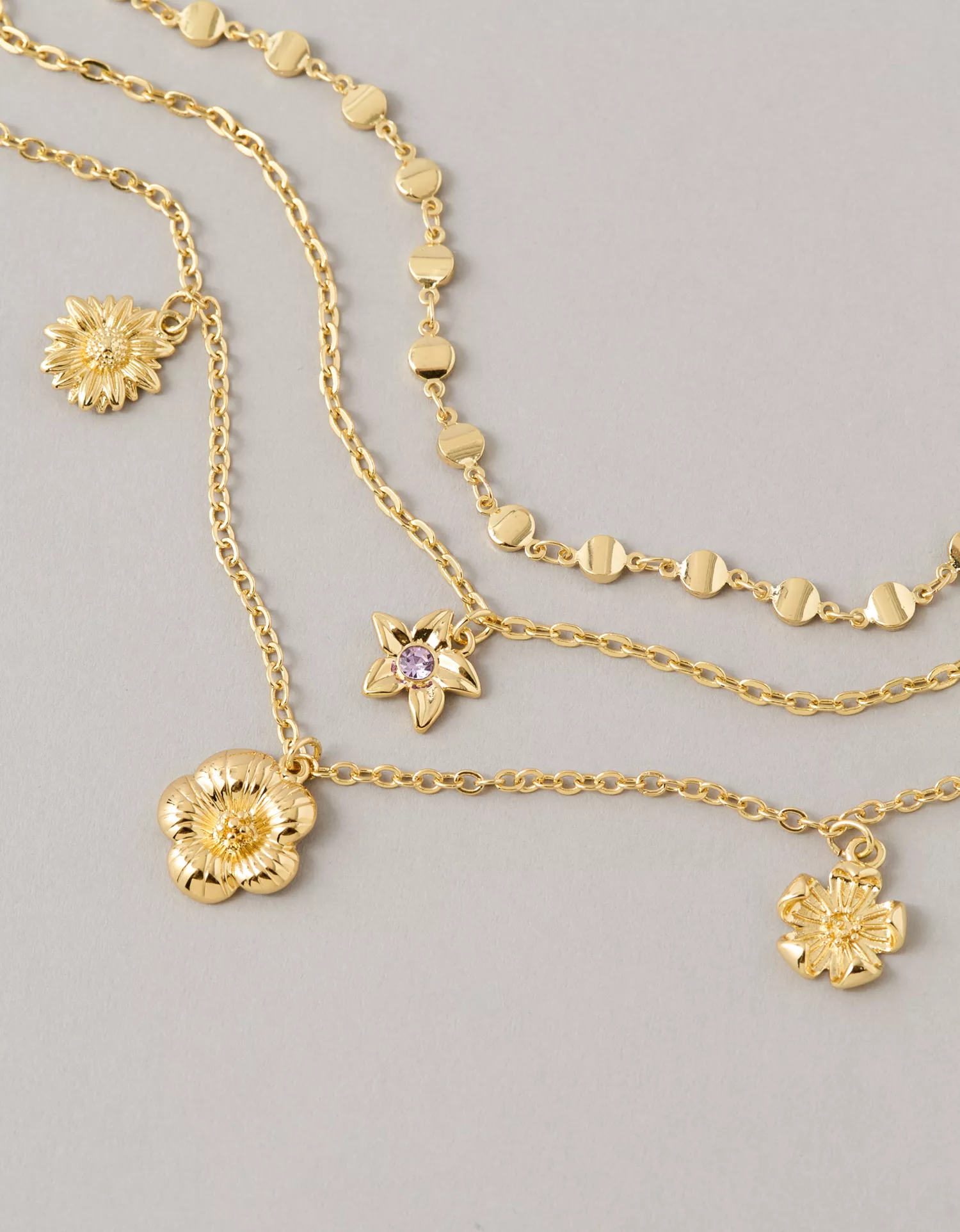 AE Floral Anklet 3-Pack - thumbnail 2