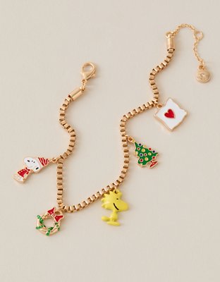 AEO Snoopy Charm Bracelet