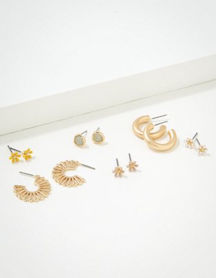 AEO Daisy Earrings 6-Pack