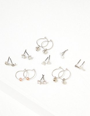 AEO Hoop + Stud Earrings 18-Pack