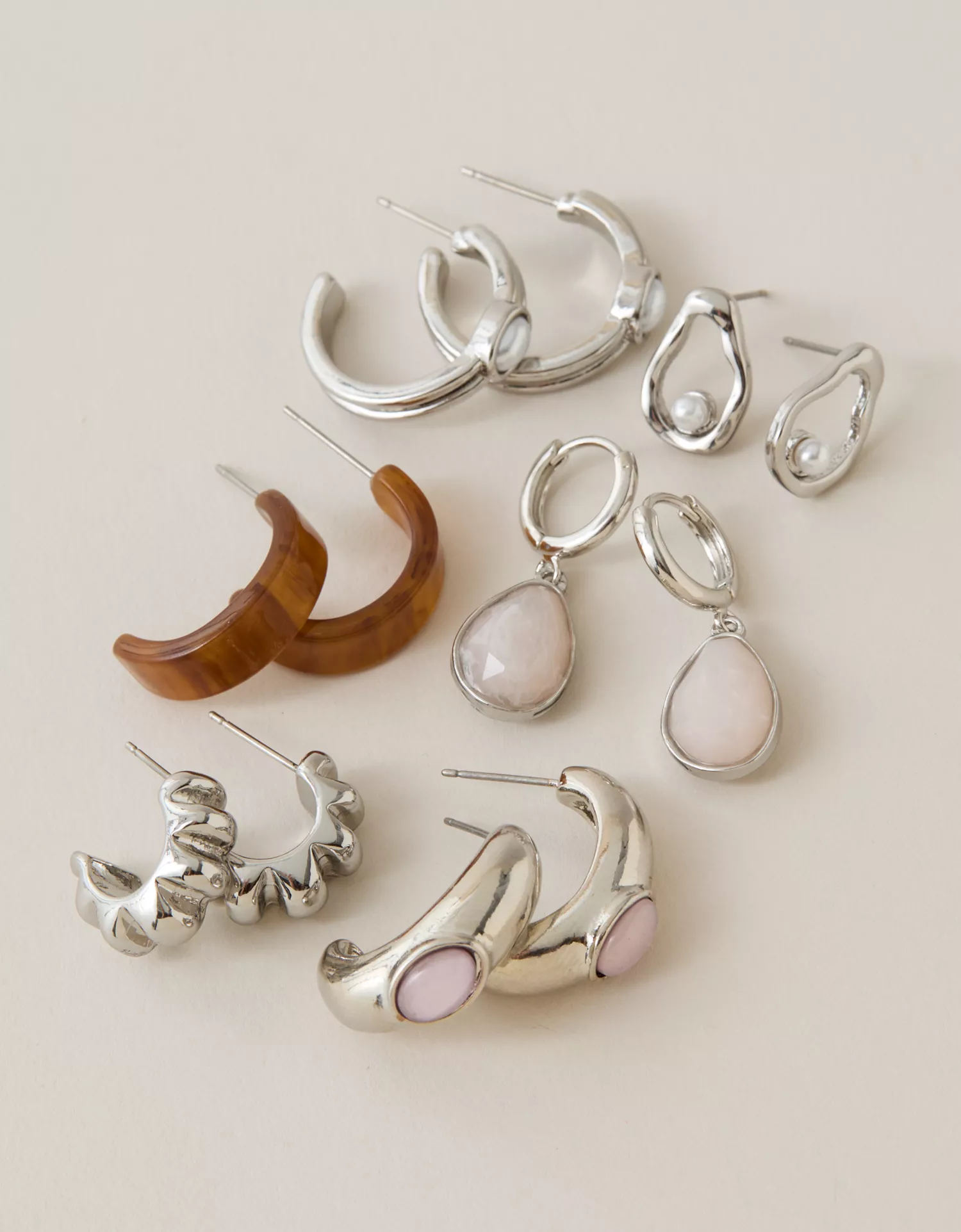 AEO Chunky Earring 6-Pack - thumbnail 2