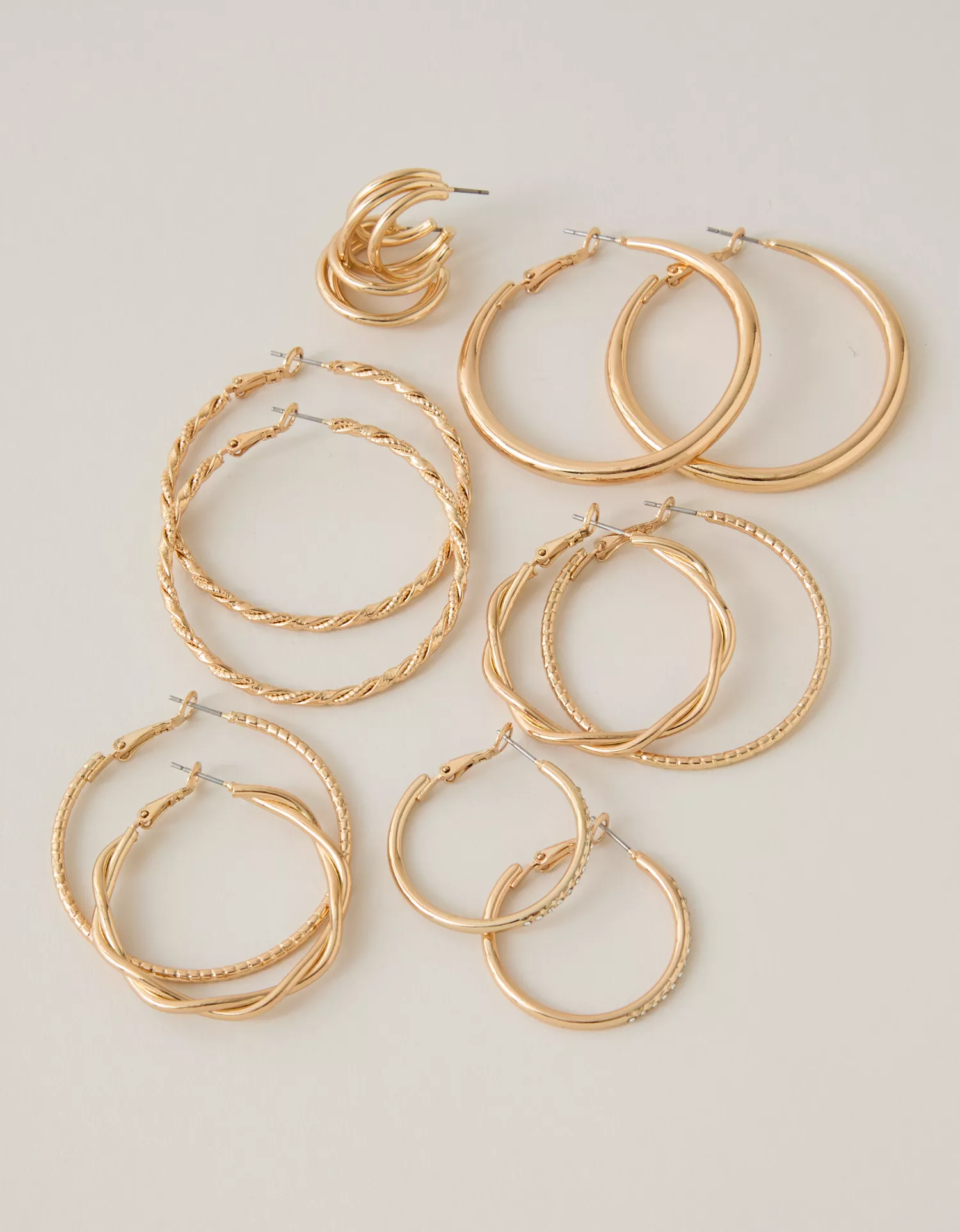 AEO Hoop Earring 6-Pack - thumbnail 2