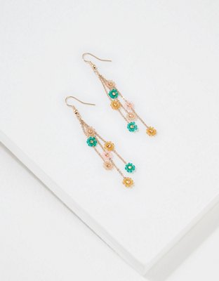AEO Beaded Daisy Earring