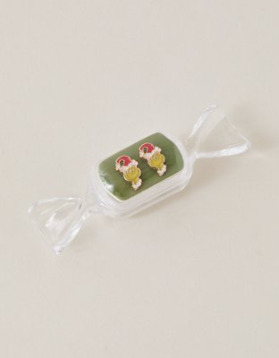 AEO Grinch Candy Earrings
