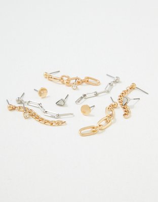 AEO Chain Earrings 6-Pack