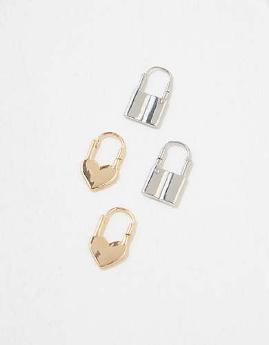 AEO Locket Earrings 2-Pack