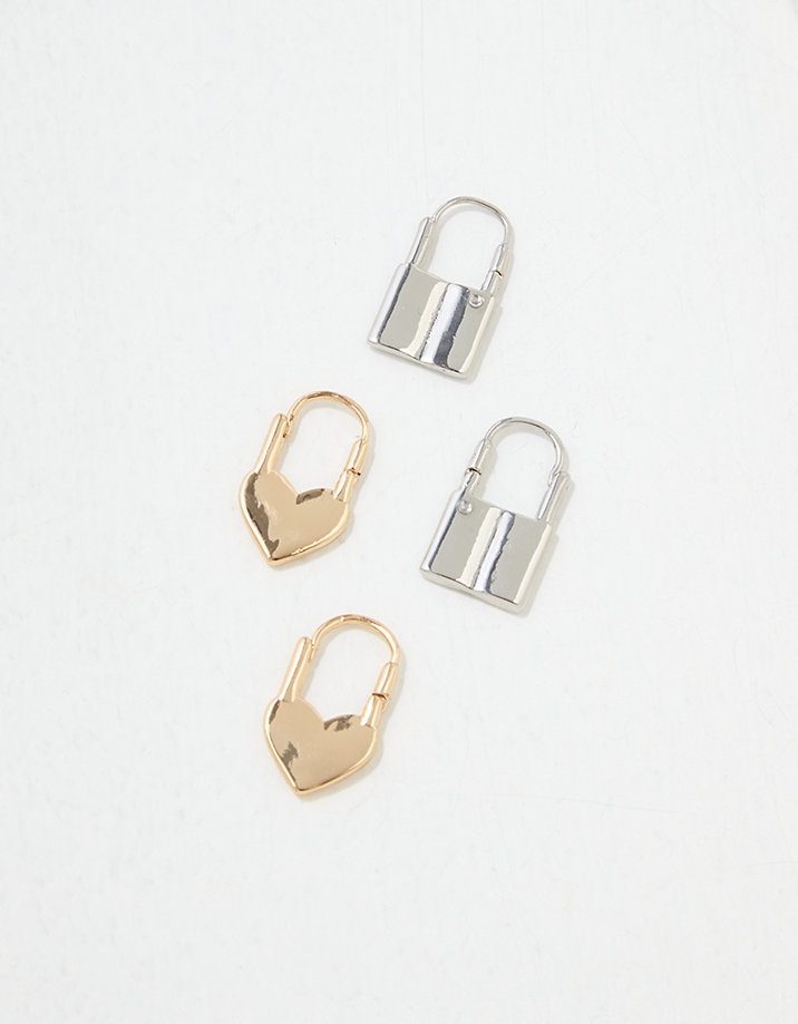 AEO Locket Earrings 2-Pack