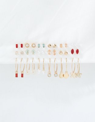 AEO Flashes of Red Earring 18-Pack