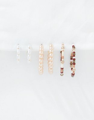 AEO Cozy Cottage Hoop Earring 6-Pack