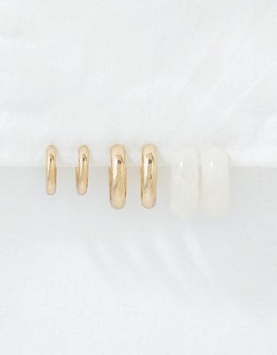 American Eagle AEO Cozy Cottage Hoop Earring 6-Pack — фото 3
