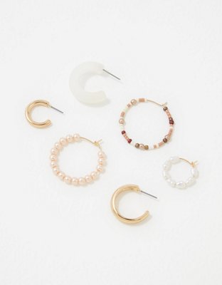 AEO Cozy Cottage Hoop Earring 6-Pack