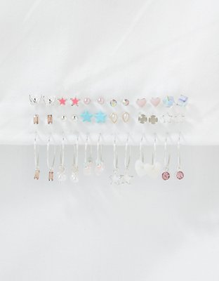 AEO Blue Star Earring 18-Pack