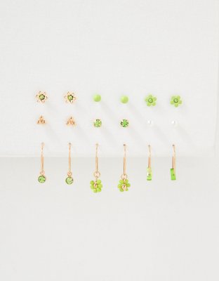 American Eagle AEO Blue + Green Earring 18-Pack — фото 3