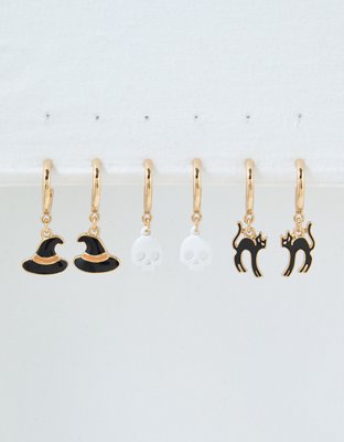 American Eagle AE Halloween Hoop Earring 6-Pack — фото 2