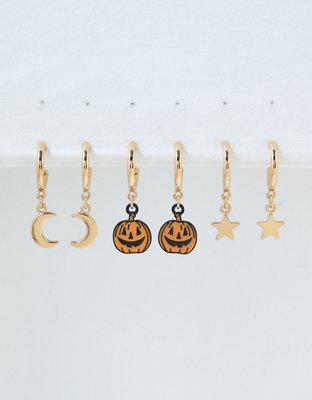 American Eagle AE Halloween Hoop Earring 6-Pack — фото 3