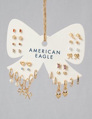 AEO Bow Earrings 18-Pack