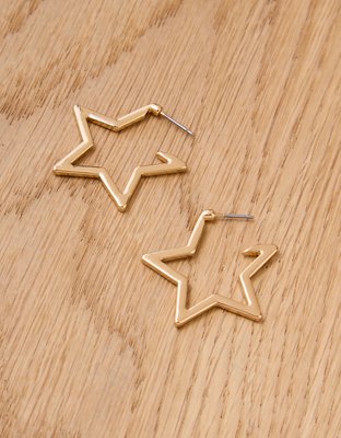 American Eagle AE Open Star Earrings — фото 2