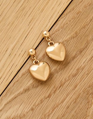 AEO Drop Heart Earrings