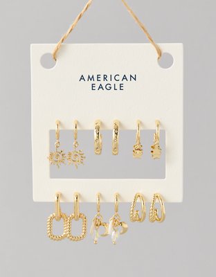 AEO Sun  Moon Earring Set 6-Pack