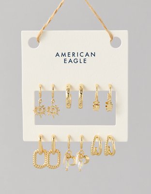 AEO Sun & Moon Earring Set 6-Pack