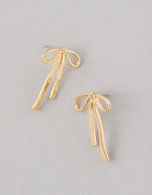 AEO Drapey Bow Earrings