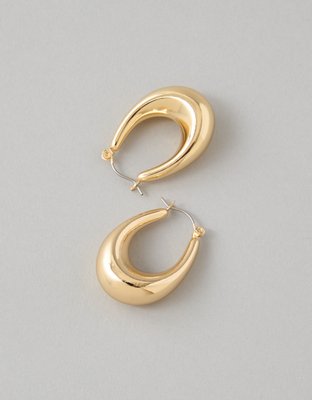 AEO Teardrop Hoop Earrings