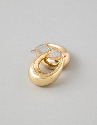 AEO Teardrop Hoop Earrings