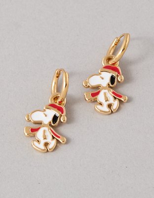 AE Snoopy Hoop Earrings