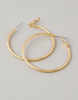 American Eagle AEO Thin Hoop Earrings — фото 2