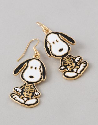 American Eagle AEO Skeleton Peanuts Earrings — фото 2