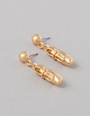 AEO Ballet Slipper Drop Earrings