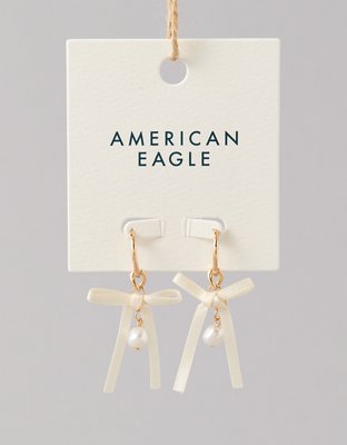 American Eagle AEO Bow Hoop Earrings — фото 2