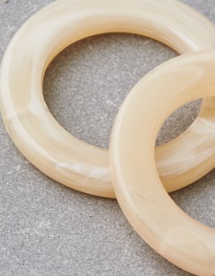 American Eagle AEO Resin Hoop Earring — фото 2