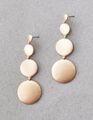 American Eagle Gold 4-Tier Earring — фото 3