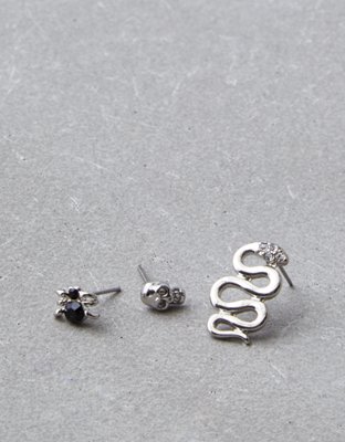 American Eagle AEO Silver Halloween Earring 3-Pack — фото 2