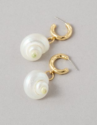 AEO Shell Dangle Earrings
