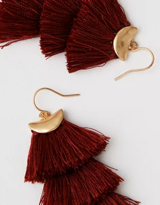 AEO Layered Tassel Earring