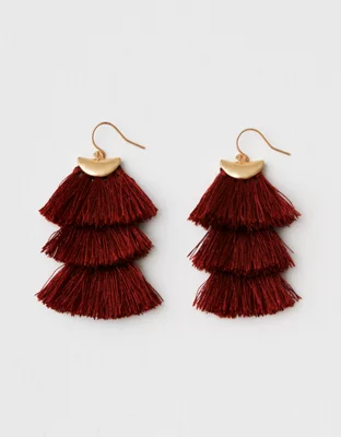 AEO Layered Tassel Earring