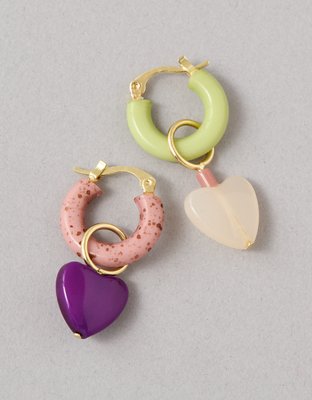 AEO Pride Heart Earrings