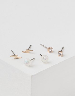 American Eagle AEO Lightning Bolt Earring 3-Pack — фото 2