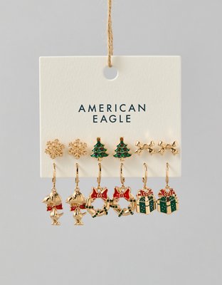 AE Holiday Earrings 6-Pack