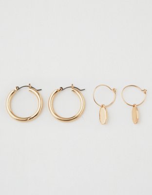 American Eagle AE Hoop & Stud Earring 6-Pack — фото 2