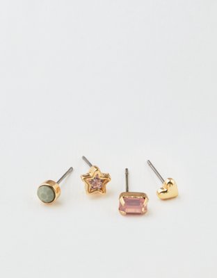 American Eagle AE Multi Color Stud Earring 6-Pack — фото 2