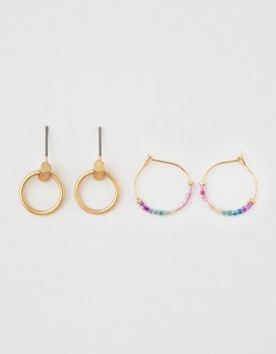 American Eagle AE Multi Color Stud Earring 6-Pack — фото 3